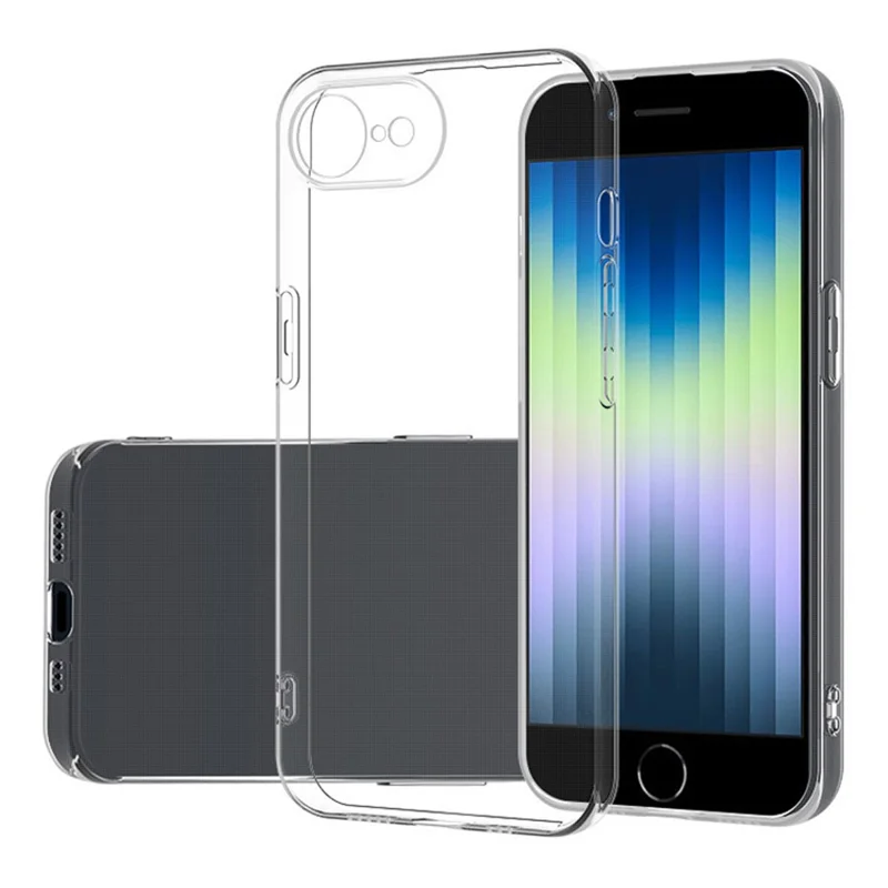 For iPhone 17e / 16e Case Soft TPU Protective Transparent Phone Cover