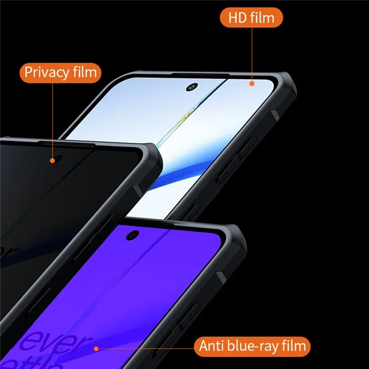 XUNDD For Realme 12 5G Case Anti-Scratch TPU+Acrylic Hybrid Phone Cover