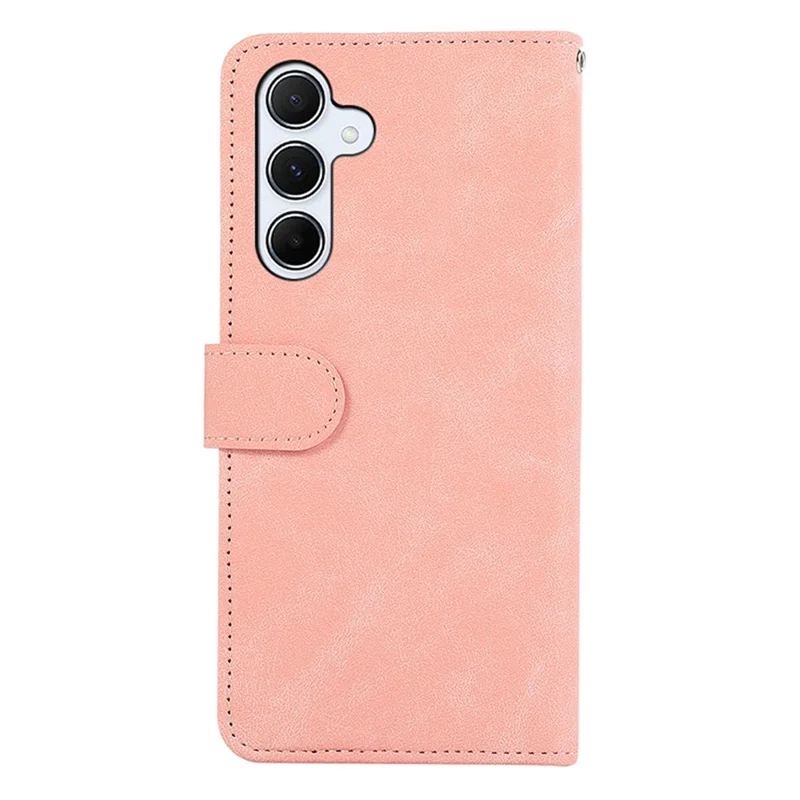 ABEEL For Samsung Galaxy A34 5G Wallet Case RFID Blocking Leather Phone Cover - Pink