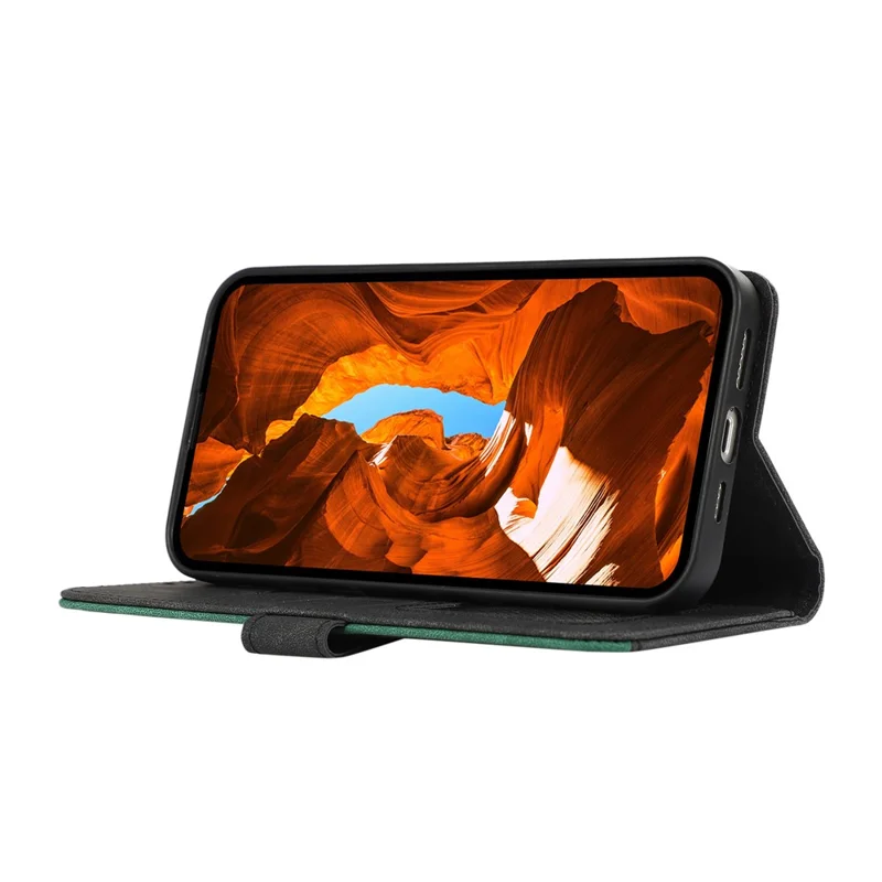 ABEEL For Samsung Galaxy A34 5G Wallet Case RFID Blocking Leather Phone Cover - Black