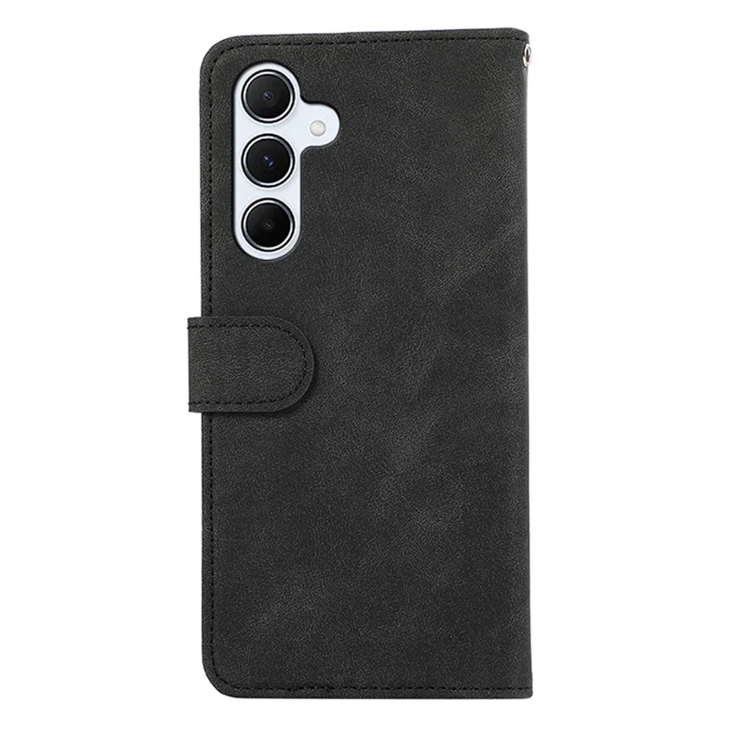 ABEEL For Samsung Galaxy A34 5G Wallet Case RFID Blocking Leather Phone Cover - Black