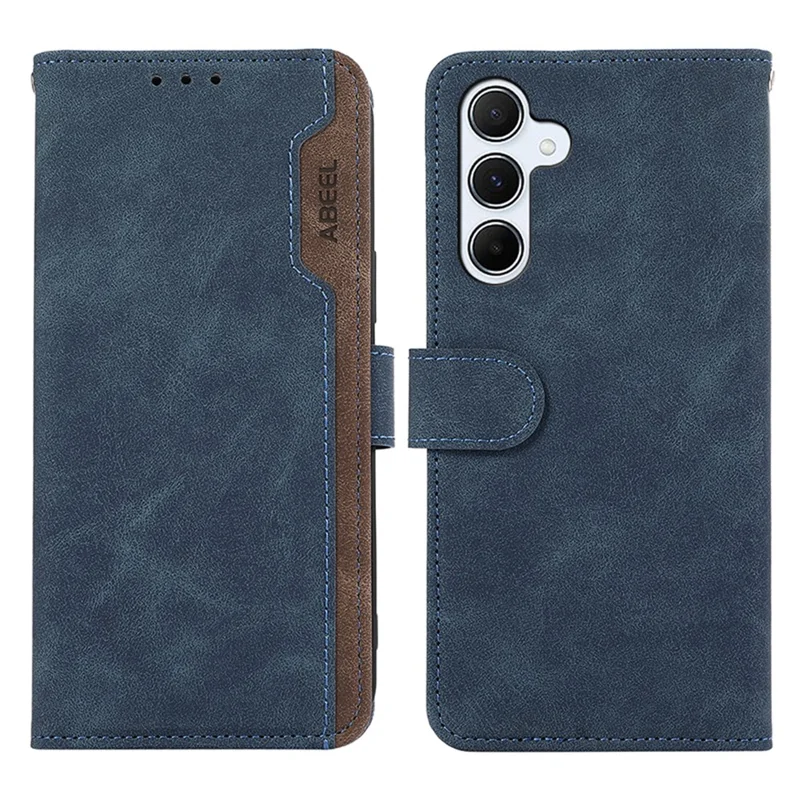 ABEEL For Samsung Galaxy A54 5G Case RFID Blocking Leather Wallet Phone Protection Cover - Blue