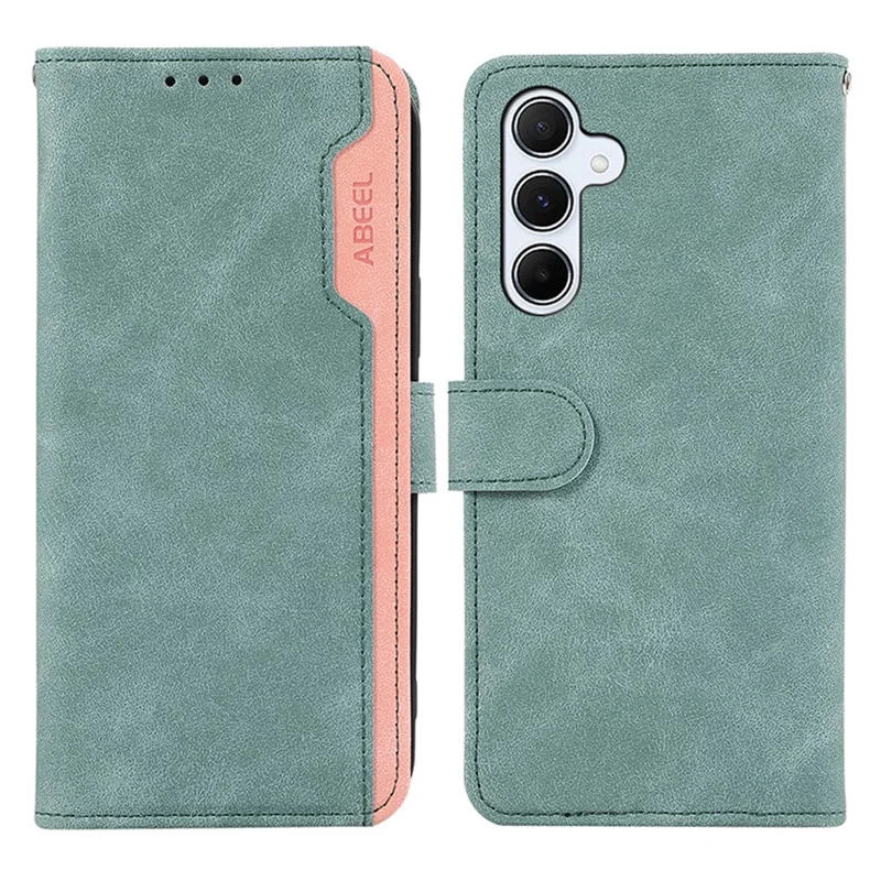 ABEEL For Samsung Galaxy A54 5G Case RFID Blocking Leather Wallet Phone Protection Cover - Baby Blue