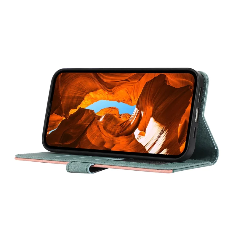 ABEEL For Samsung Galaxy A54 5G Case RFID Blocking Leather Wallet Phone Protection Cover - Baby Blue