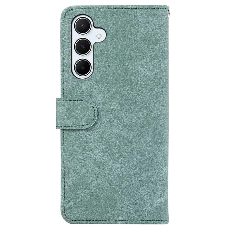 ABEEL For Samsung Galaxy A14 5G / 4G PU Leather Phone Cover RFID Blocking Stand Phone Protective Shell - Baby Blue