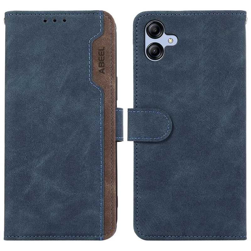 ABEEL For 	Samsung Galaxy A05 4G Wallet Case PU Leather RFID Blocking Phone Guard Cover - Blue