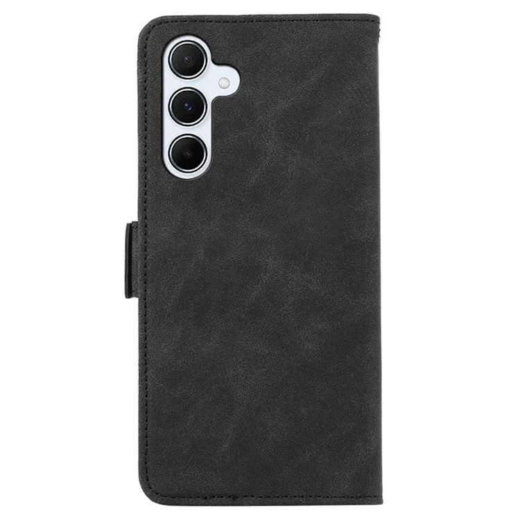 ABEEL For Samsung Galaxy A34 5G PU Leather Protective Cover RFID Blocking Stand Phone Case - Black