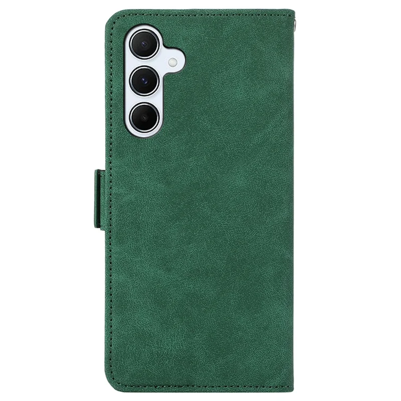 ABEEL For Samsung Galaxy A25 5G (Global) (161.0 x 76.5 x 8.3mm) Leather Case with RFID Blocking Wallet - Green