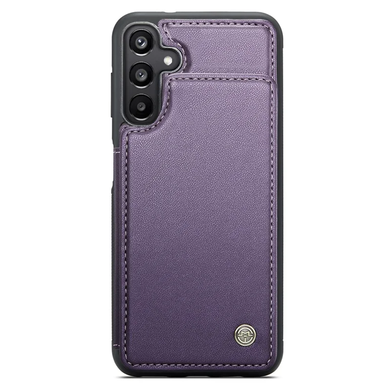 CASEME C22 Série Pour Samsung Galaxy A15 4G / 5G Étui en Cuir Blocage RFID 5 Emplacements pour Cartes Support Arrière - Violet