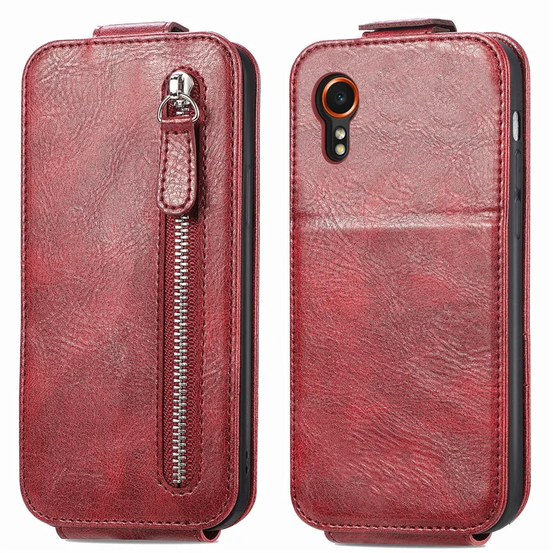 Für Samsung Galaxy Xcover 7 Staubdicht - Weinrot