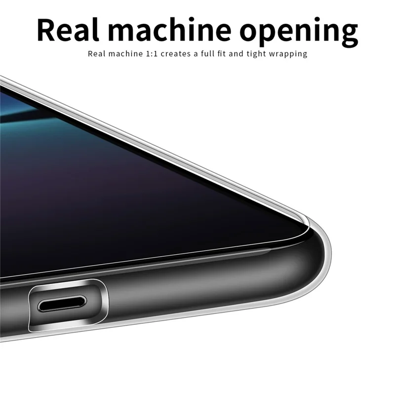 MOFI Для Sony Xperia 1 VI Чехол Царапинам устойчивый TPU Прозрачный Чехол для телефона