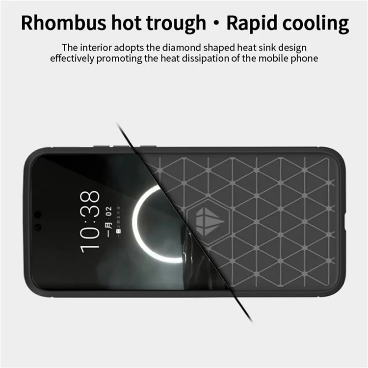 MOFI JK TPU Series-1 Für Huawei Pura 70 Case Brushed Drop Protection Back Phone Cover - Schwarz