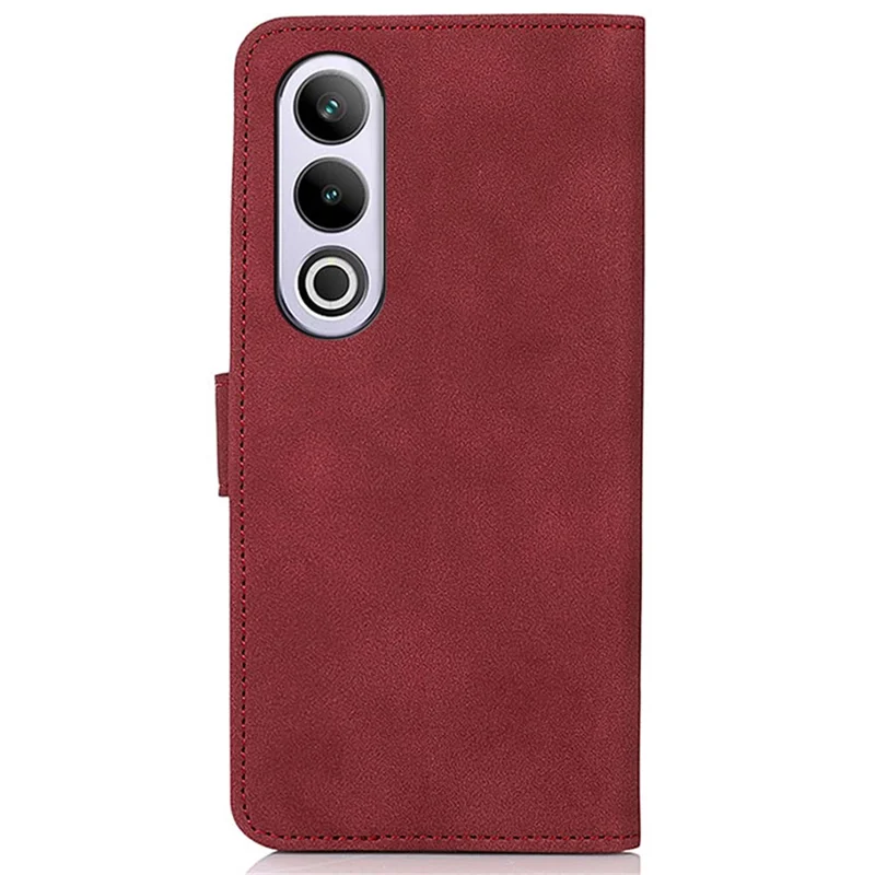 KHAZNEH For OnePlus Nord CE4 5G Case Folding Stand Cover Leather Wallet Phone Shell - Red