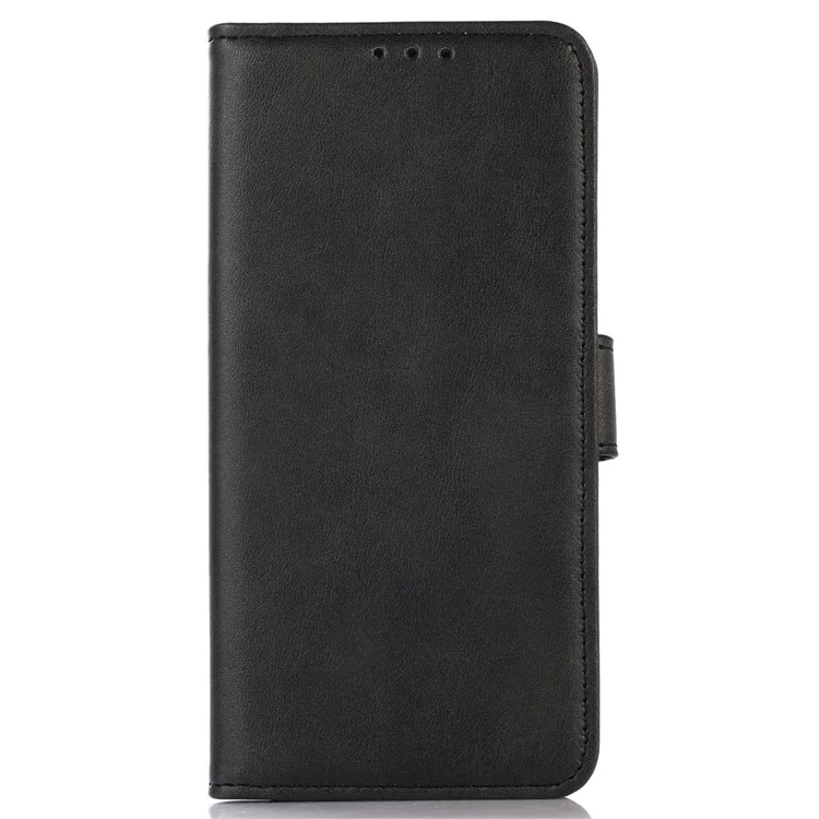 Per OnePlus Nord CE4 5G Case Custodia in Pelle PU Texture di Pelle di Vitello Slot per Carte Custodia Portafoglio per Telefono - Nero