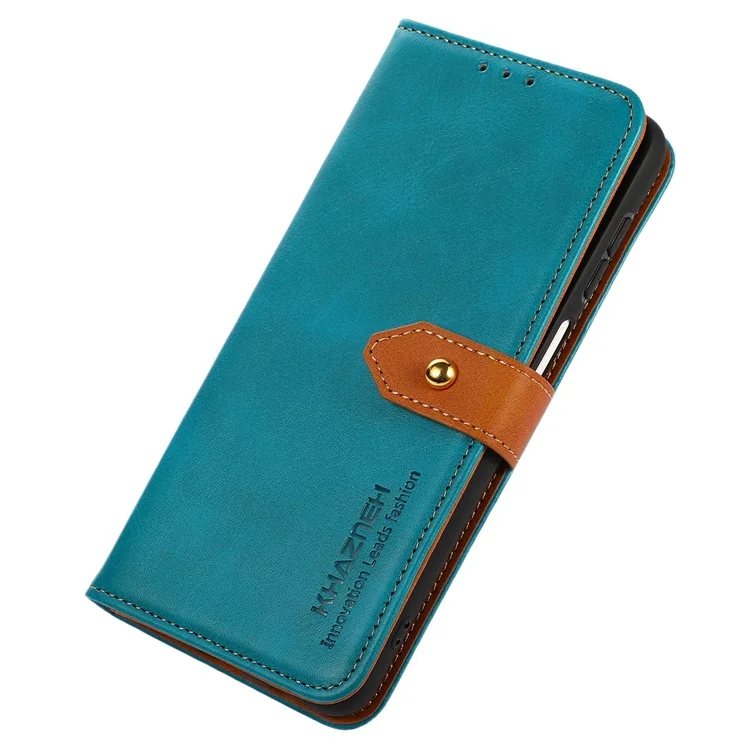 KHAZNEH Para Google Pixel 9 Pro XL Funda Magnética Flip PU Leather Stand Funda Protectora - Azul