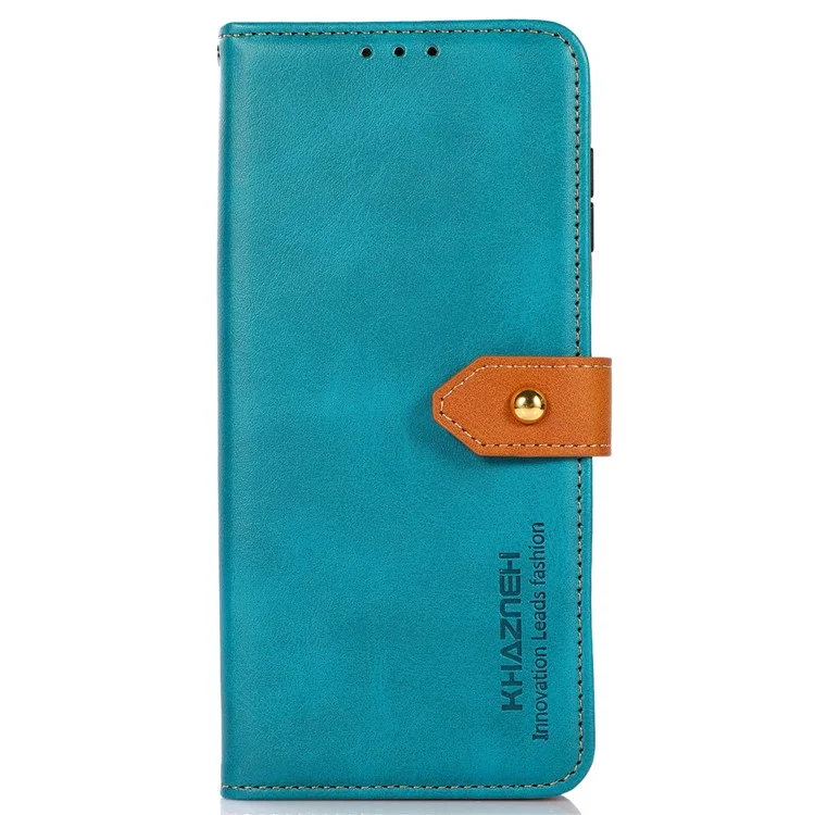 KHAZNEH Para Google Pixel 9 Pro XL Funda Magnética Flip PU Leather Stand Funda Protectora - Azul