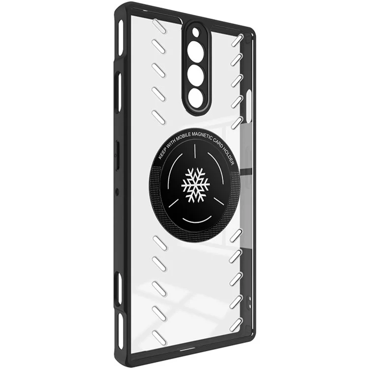 IMAK UX-9A Série pour ZTE nubia Red Magic 8 Pro 5G / 8 Pro+ 5G / 8S Pro Étui Transparent Dissipation Thermique PC+TPU