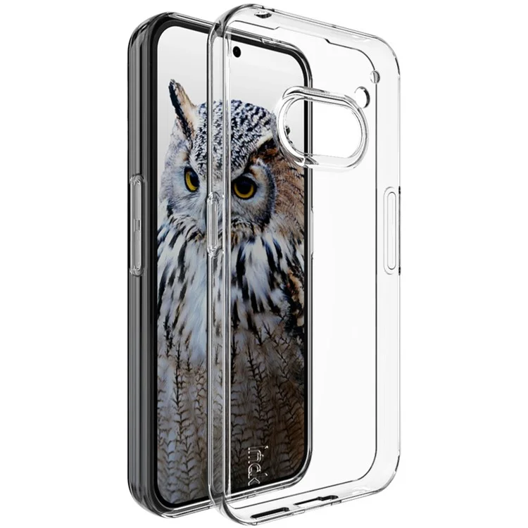IMAK UX-5 Series For Nothing Phone (2a) Plus / Phone (2a) Anti-Scratch Clear TPU Phone Case Anti-Drop Phone Cover - Transparent
