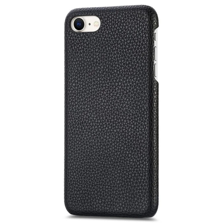 Y1 Pour Iphone 7 / 8 / SE (2020) / SE (2022) Case de Texture Litchi pu en Cuir PU Revêtement de Téléphone PC Revêtu - Noir