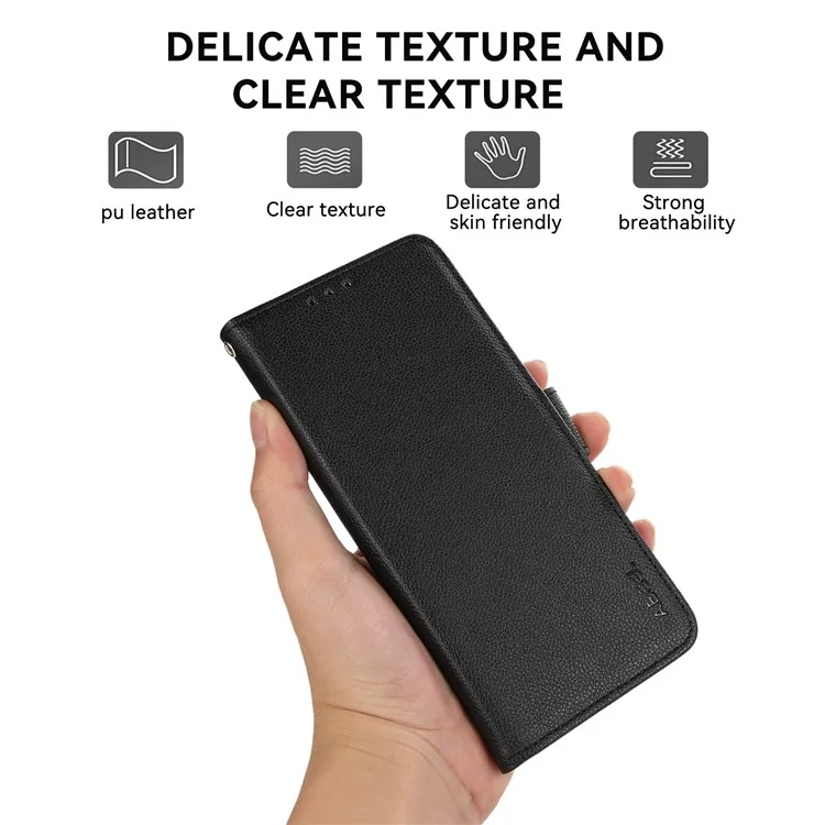 ABEEL Pour Samsung Galaxy S22 Ultra 5G Étui Antichoc Blocage RFID Housse de Téléphone - Noir