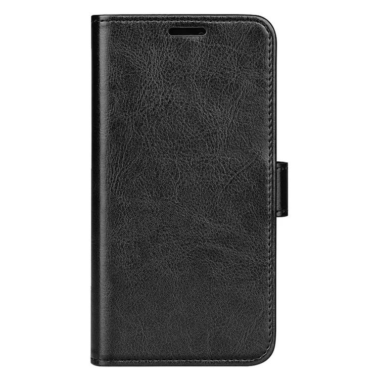 Для Google Pixel 9 / Pixel 9 Pro Чехол Crazy Horse Texture TPU+PU Leather Wallet Flip Phone Cover - Черный
