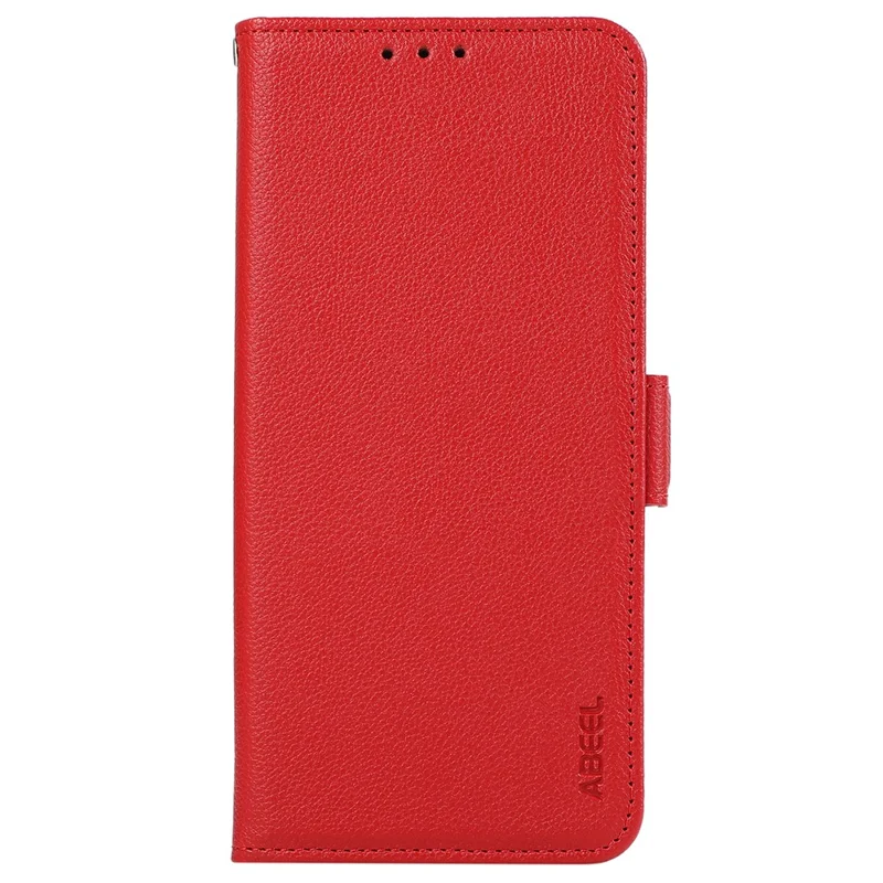 ABEEL For Samsung Galaxy A53 5G PU Leather Case RFID Blocking Flip Stand Phone Cover - Red