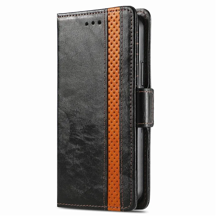 For OnePlus 12R 5G / Ace 3 5G Phone Cases CASENEO PU Leather Cover Stand with RFID Blocking Wallet - Black