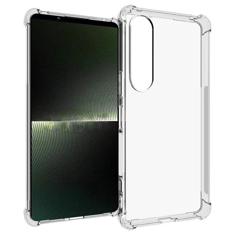 Для Sony Xperia 1 VI Clear Cell Phone Case Anti-drop Flexible TPU Back Cover