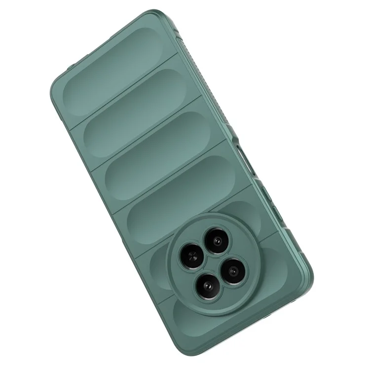 Funda TPU para Realme 12 5G a prueba de arañazos y suave en la parte posterior - Verde