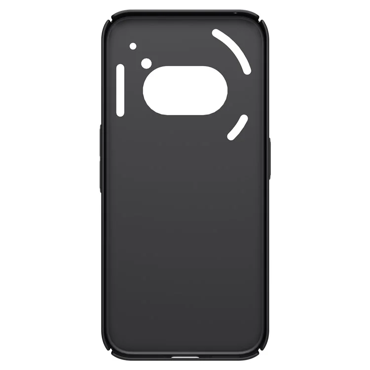 NILLKIN Frosted Shield Phone Case for Nothing Phone (2a) Plus / Phone (2a) Hard PC Back Cover - Black