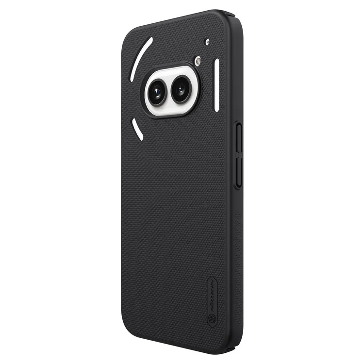 NILLKIN Frosted Shield Phone Case for Nothing Phone (2a) Hard PC Back Cover - Black