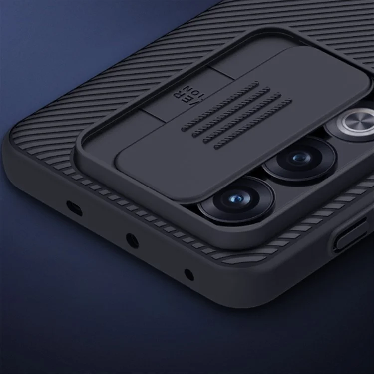 NILLKIN CamShield for OnePlus Ace 3V 5G Case Bump Proof PC Phone Cover with Slide Camera Lid - Black