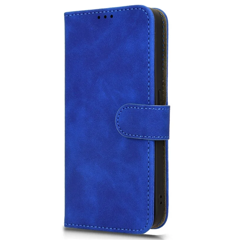 For Nothing Phone (2a) Plus / Phone (2a) Wallet Case Skin-Touch Folding Stand Leather Phone Cover - Blue
