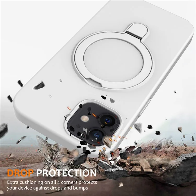 Магнитный чехол с подставкой для iPhone 11, белый