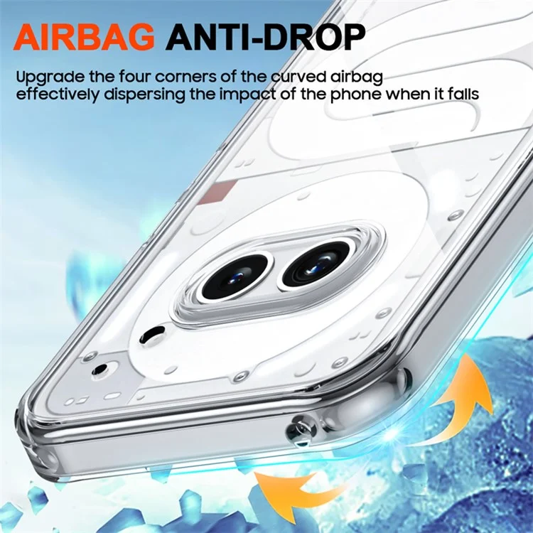 For Nothing Phone (2a) Plus / Phone (2a) Cell Phone Cases Drop Proof Crystal Clear TPU Back Cover