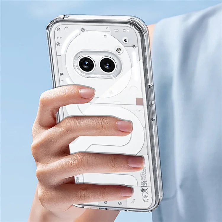 For Nothing Phone (2a) Plus / Phone (2a) Cell Phone Cases Drop Proof Crystal Clear TPU Back Cover