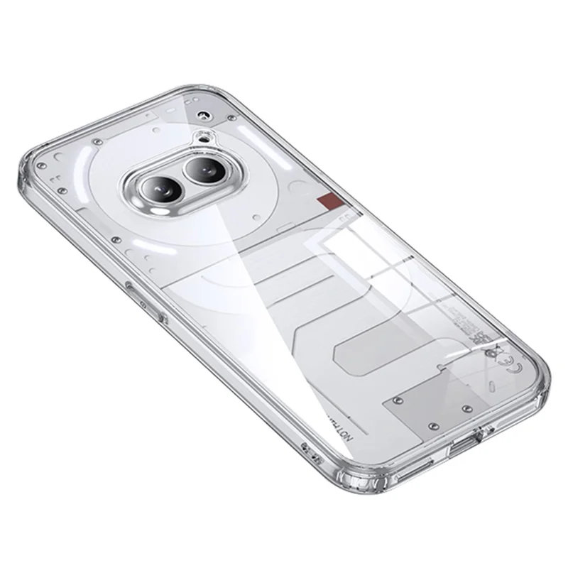 For Nothing Phone (2a) Plus / Phone (2a) Cell Phone Case TPU + PC Anti-Scratch Mobile Phone Cover - Transparent