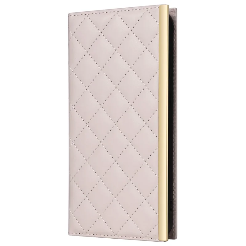Per Samsung Galaxy S24+ Case Suction Cup PU Leather Wallet Phone Cover con Cinghie - Beige