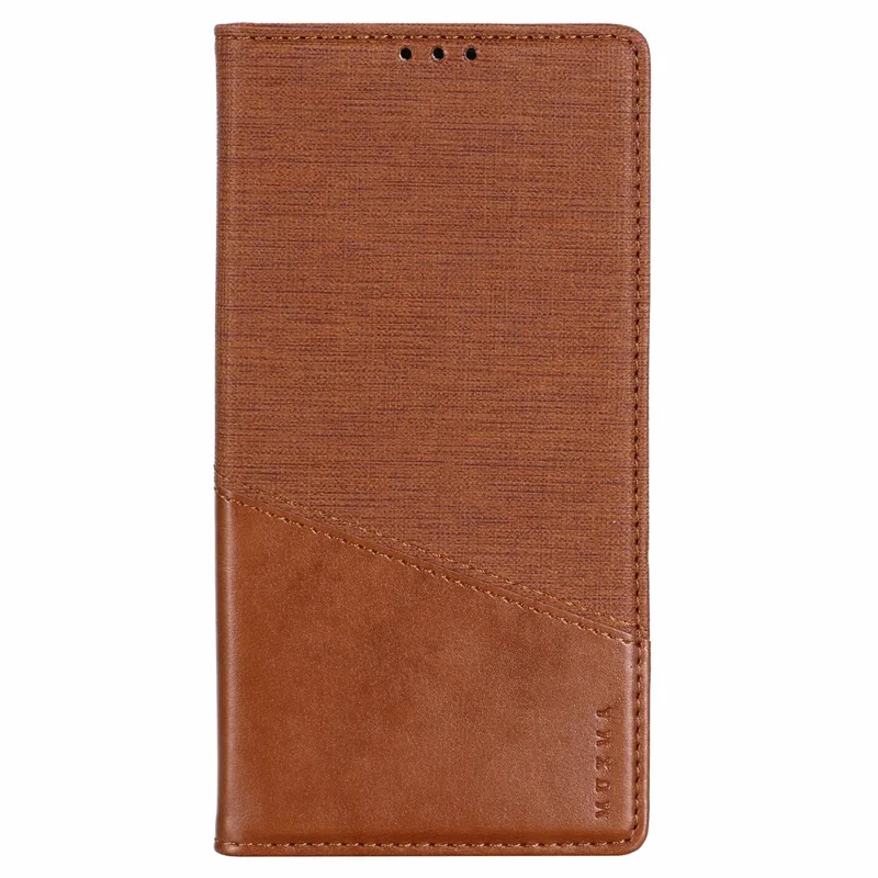 MUXMA MX109 For Xiaomi 14 Magnetic Phone Case RFID Blocking Stand Cover - Brown
