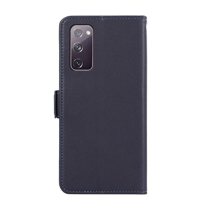 ABEEL Per Samsung Galaxy S20 FE / S20 FE 5G / S20 FE 2022 / S20 Lite Custodia Portafoglio in Pelle con Blocco RFID - Blu