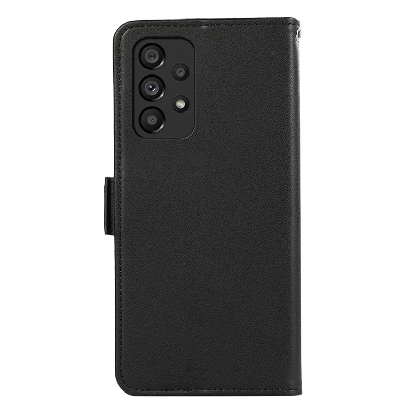 ABEEL For Samsung Galaxy A33 5G Case RFID Blocking Folio Stand Phone Protector - Noir