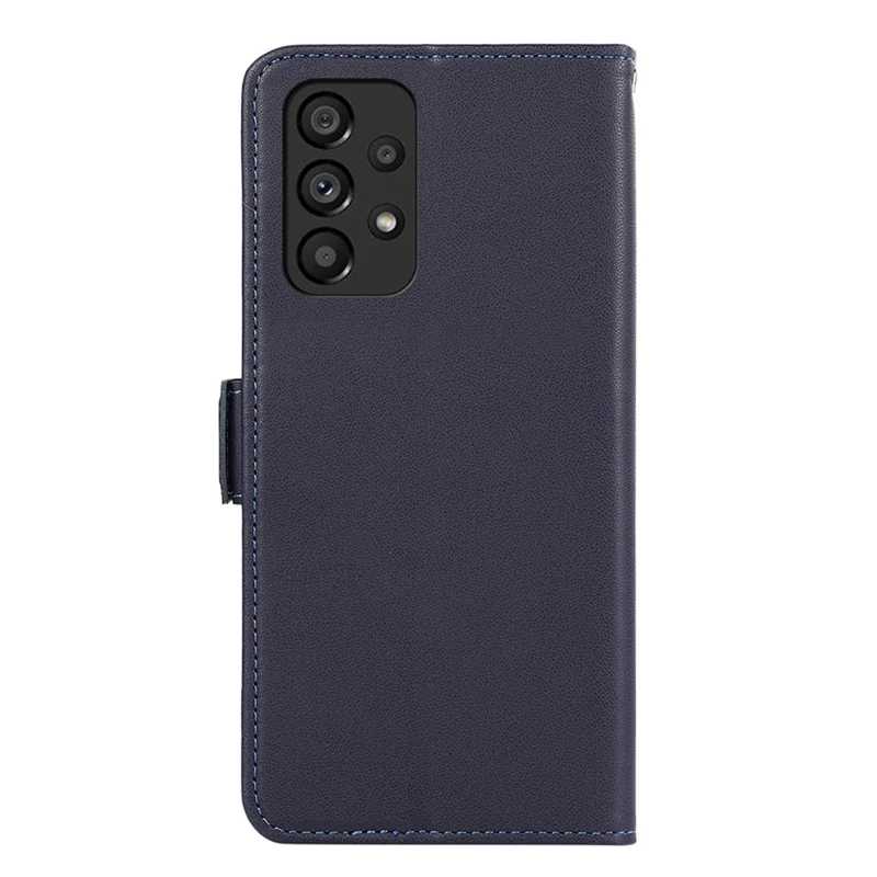 ABEEL For Samsung Galaxy A23 5G (Global Version) / A23 4G Case RFID Blocking Flip Leather Phone Cover - Blue