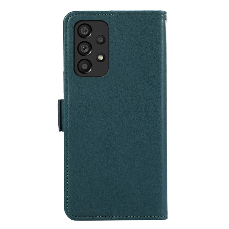 ABEEL For Samsung Galaxy A23 5G (Global Version) / A23 4G Case RFID Blocking Flip Leather Phone Cover - Green