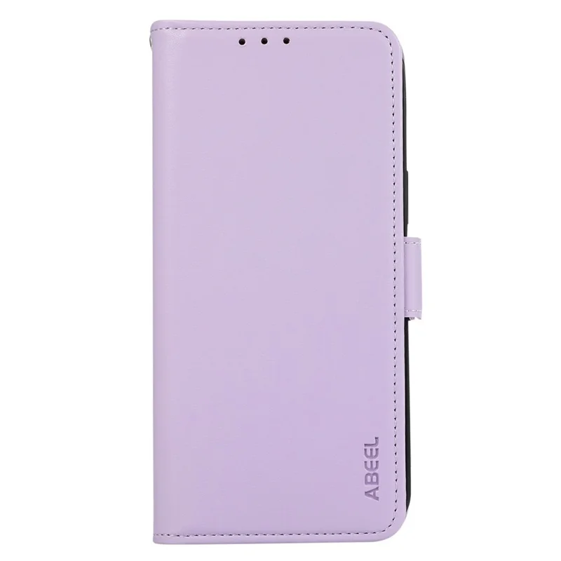 ABEEL For Samsung Galaxy A14 4G / 5G Leather Case RFID Blocking Wallet Stand Phone Cover - Purple
