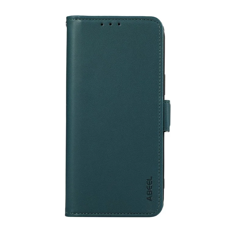 ABEEL para Samsung Galaxy A04s 4G (164,7 x 76,7 x 9,1 mm) / Funda de teléfono de cuero con bloqueo RFID para A13 5G - Verde