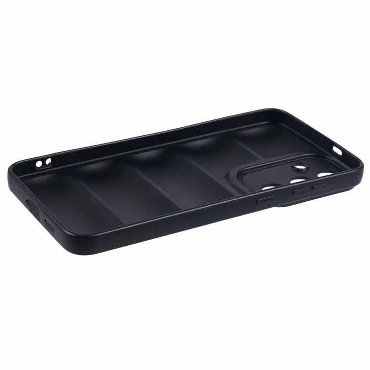 Capa TPU da Série JTW para Samsung Galaxy S24+ Shell Down Jacket à Prova de Choques - Preta