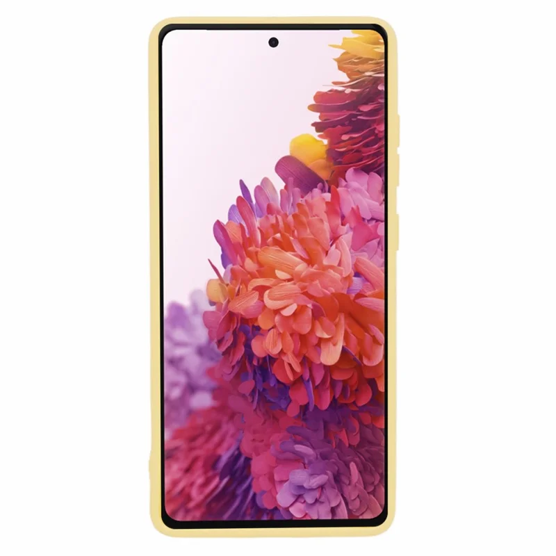 JTW Series For Samsung Galaxy S20 FE /  S20 FE 5G / S20 FE 2022 / S20 Lite Phone Case with Down Jacket Texture - Yellow