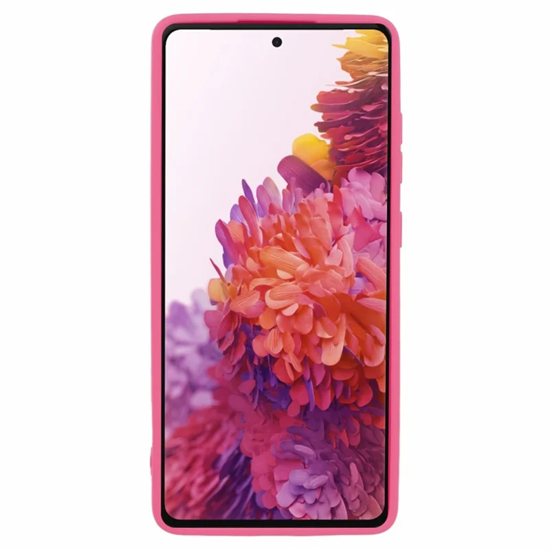 JTW Series For Samsung Galaxy S20 FE /  S20 FE 5G / S20 FE 2022 / S20 Lite Phone Case with Down Jacket Texture - Rose