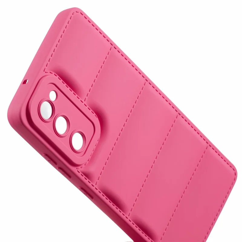 JTW Series For Samsung Galaxy S20 FE /  S20 FE 5G / S20 FE 2022 / S20 Lite Phone Case with Down Jacket Texture - Rose