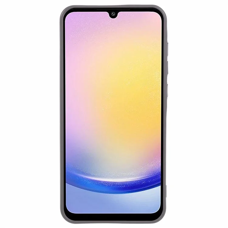 QH Series for Samsung Galaxy A34 5G Silicone Case Lens Frame Kickstand Back Cover -  Khaki